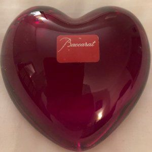 BACCARAT PUFF CRYSTAL HEART